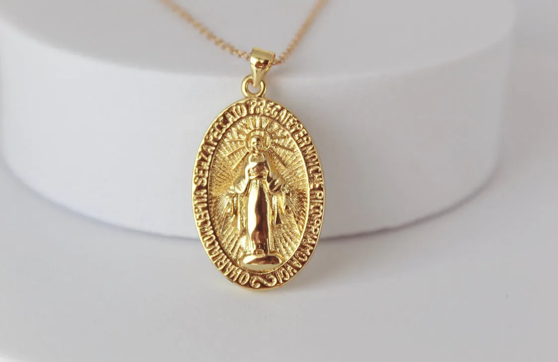 Marian Prayer Necklace