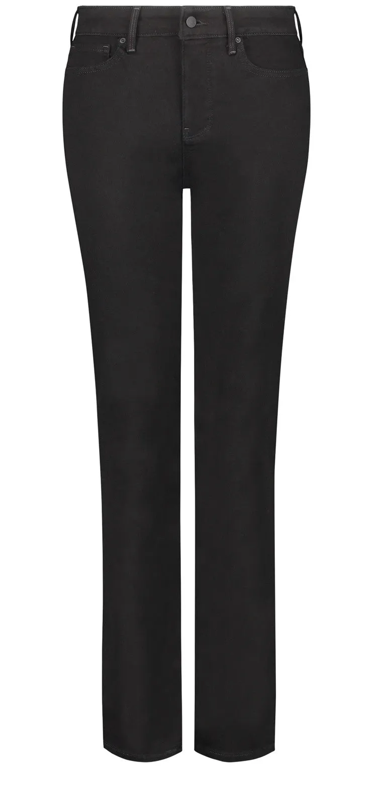 Marilyn Straight Jeans Zwart Premium Denim (Tall) | Black