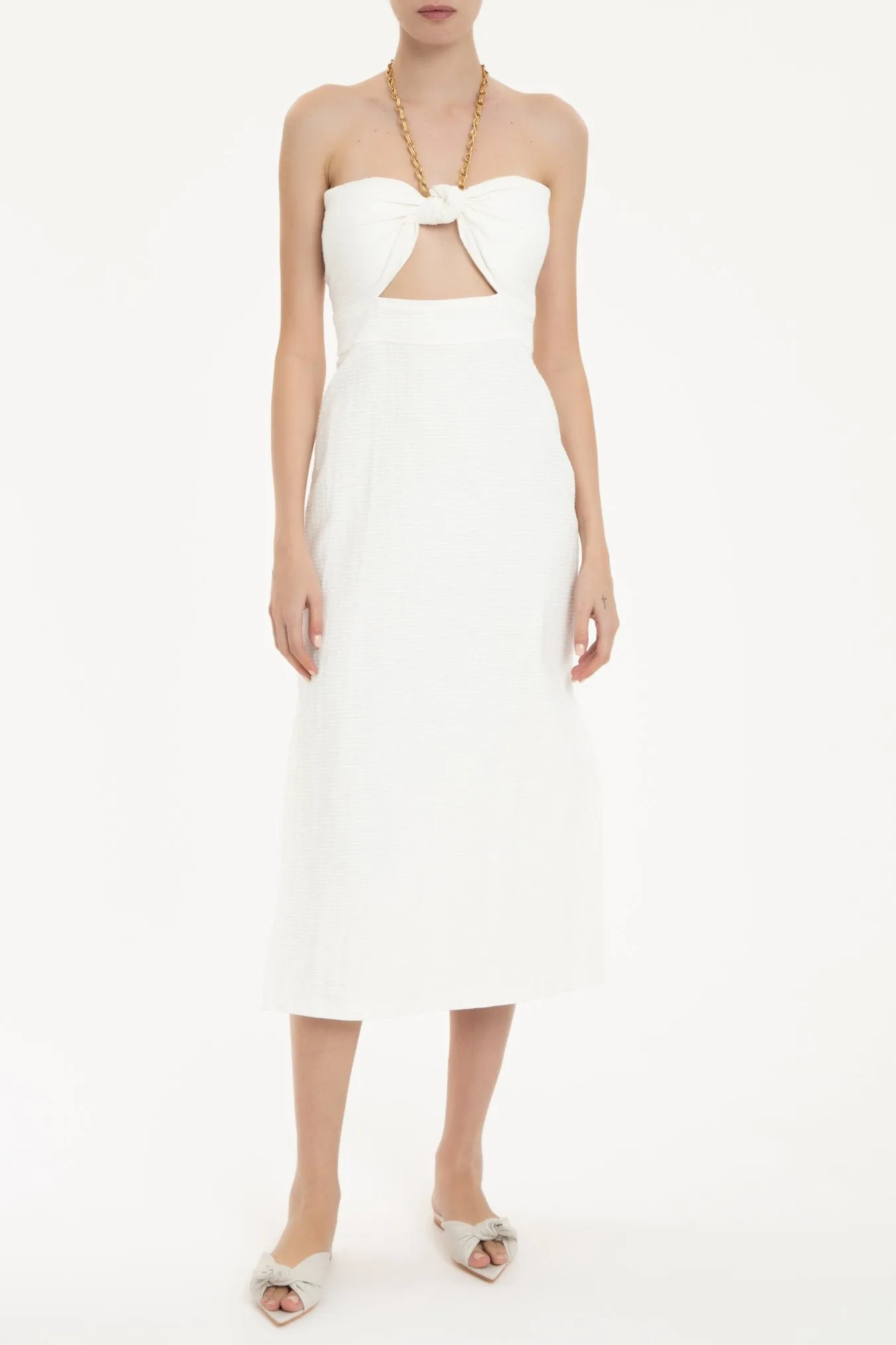 Montaigne Cut-Out Midi Dress