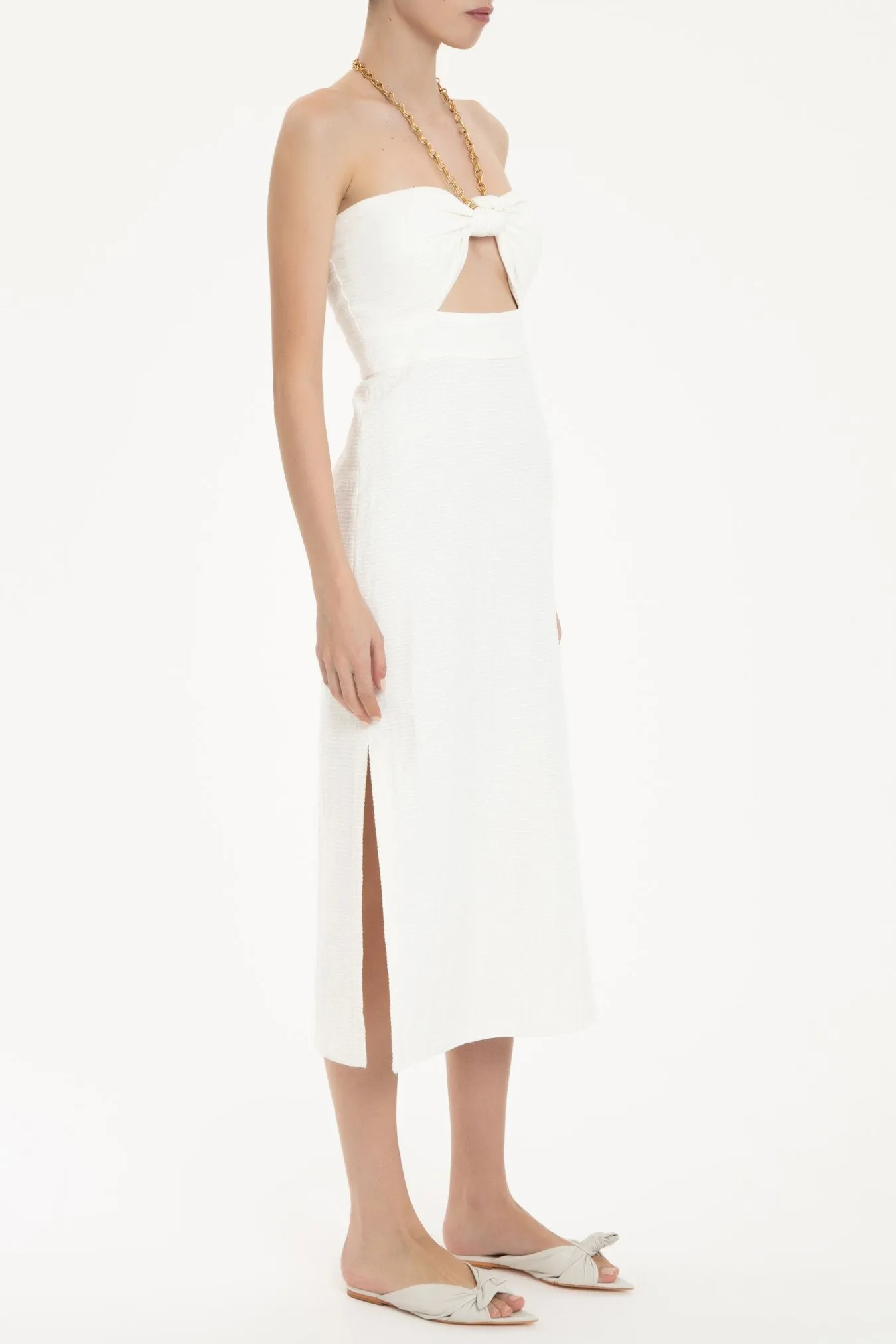 Montaigne Cut-Out Midi Dress