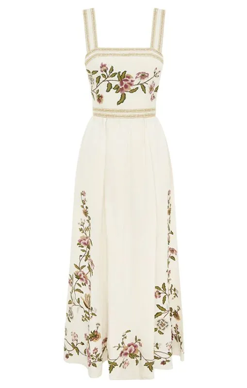 MOS - Camille Maxi Dress - Ivory