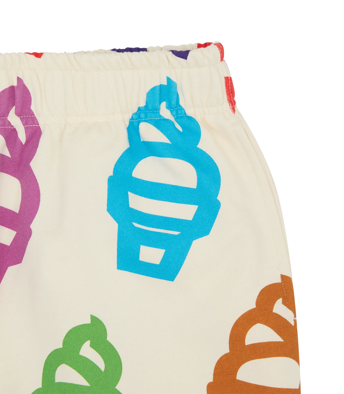 MULTI SOFT SERVE SWEATPANT - WHITE