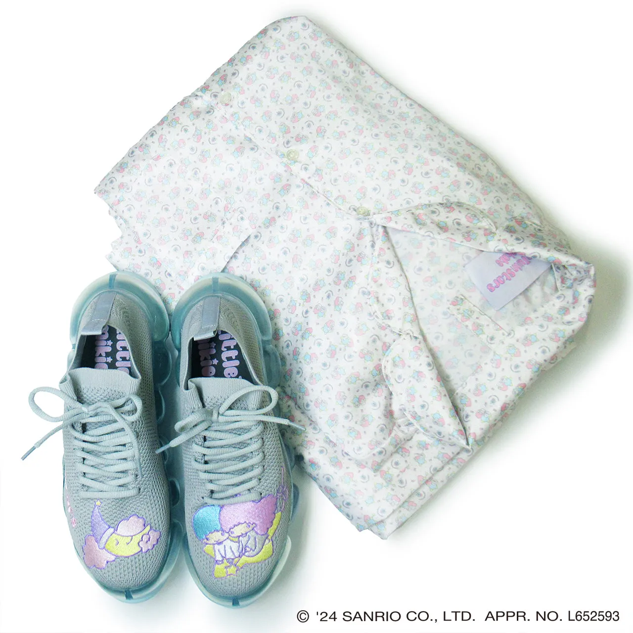 【受注予約】New "Jewelry" Shoes / Gray / Little Twin Stars x MIKIOSAKABE / MSLTSH01