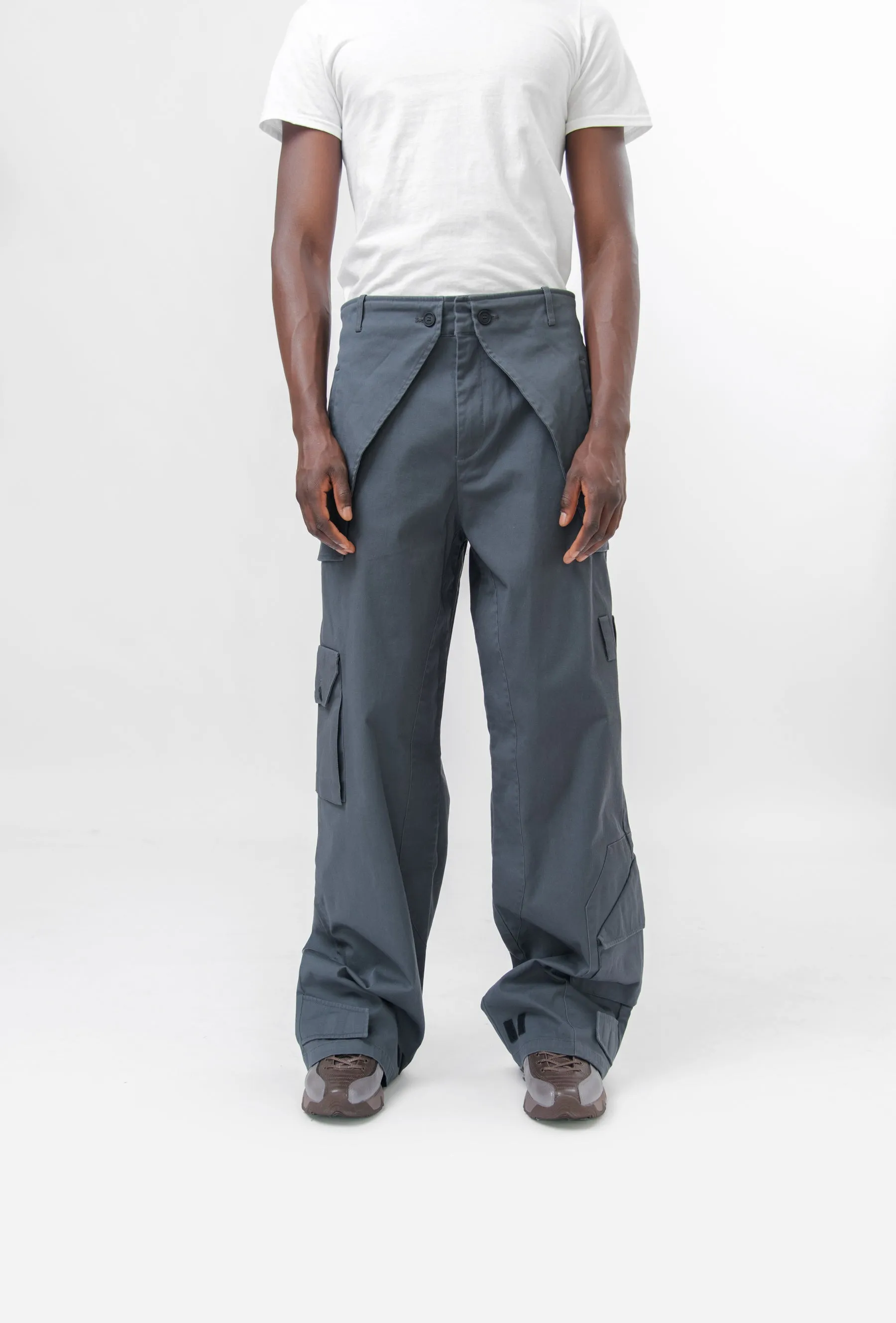 Overlay Cargo Pant Slate ACWMB276A