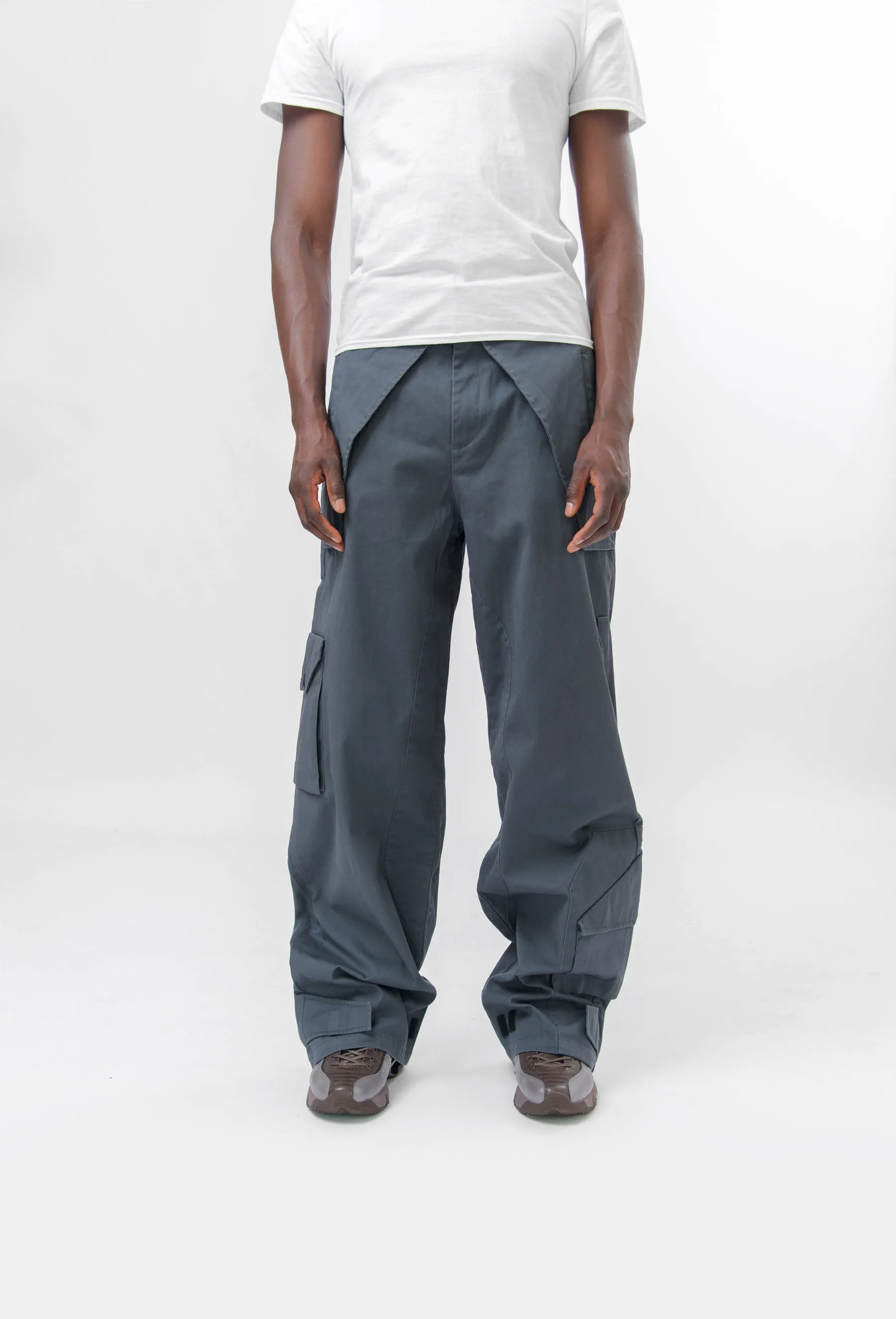 Overlay Cargo Pant Slate ACWMB276A