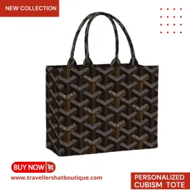 Personalized Cubism Tote