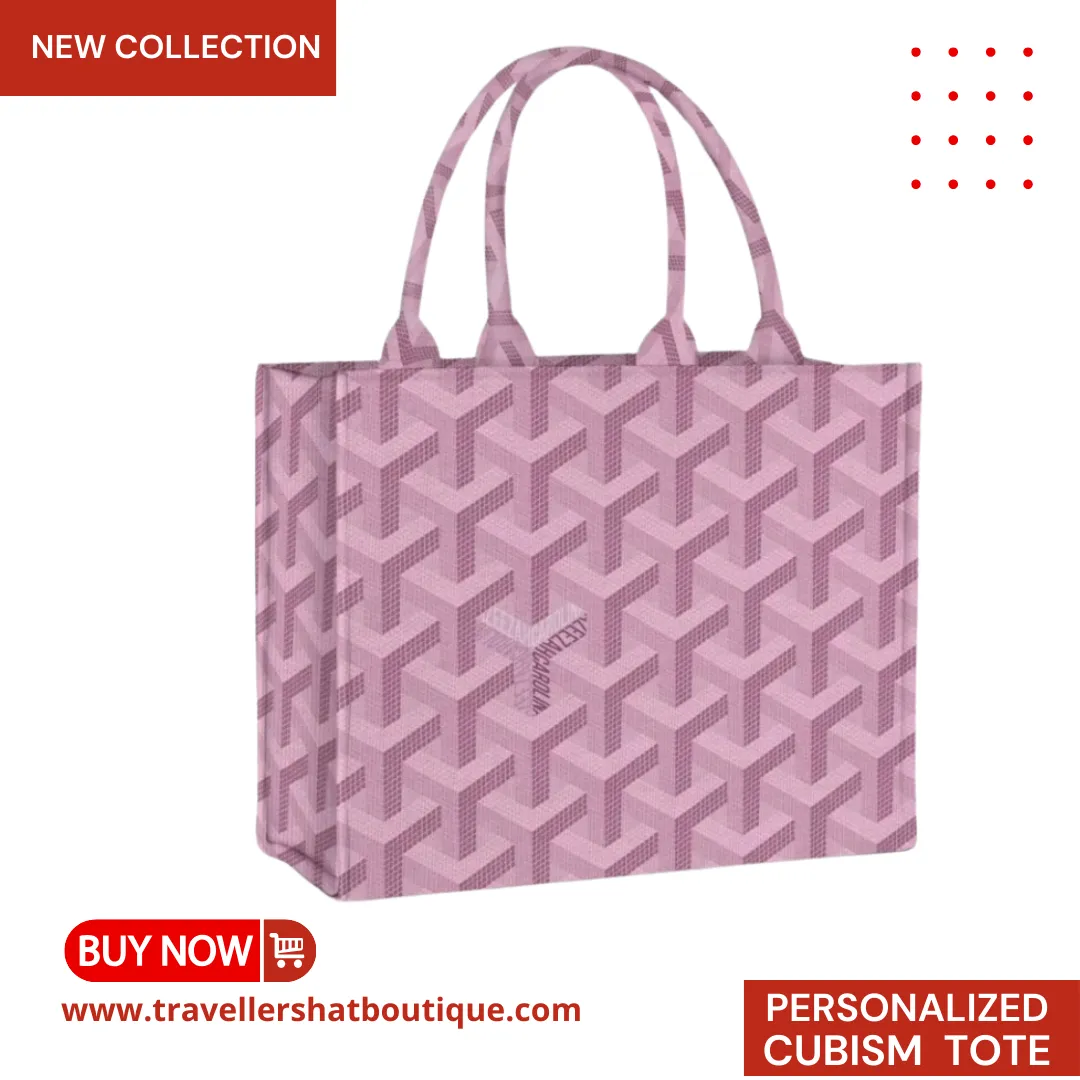 Personalized Cubism Tote