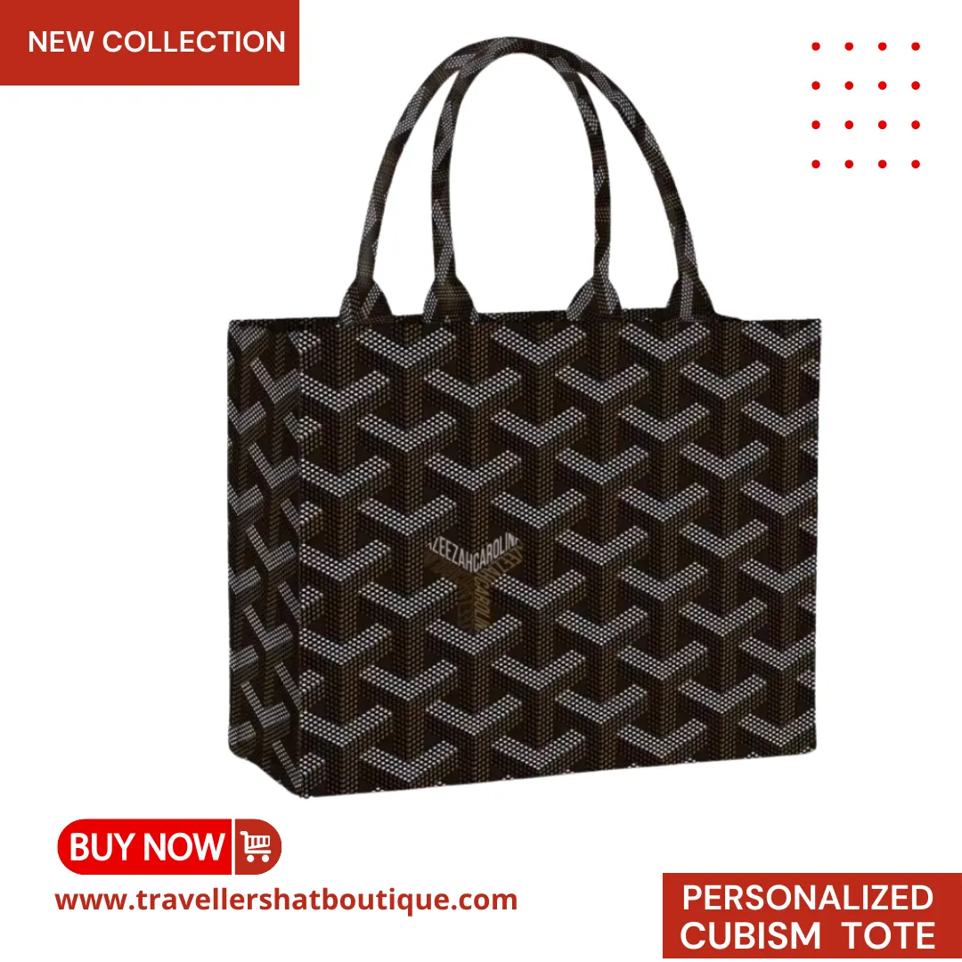 Personalized Cubism Tote