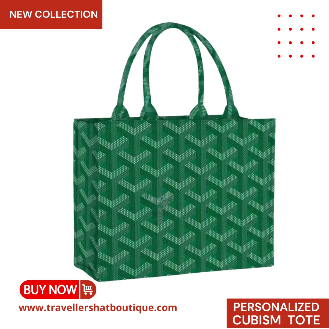 Personalized Cubism Tote