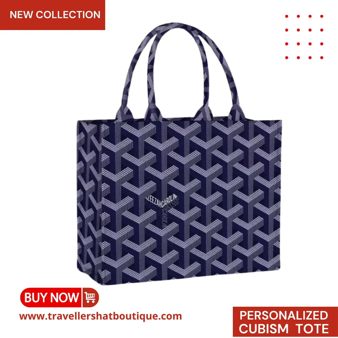 Personalized Cubism Tote