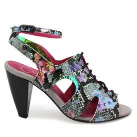 Ritual - Flower Print heel sandal