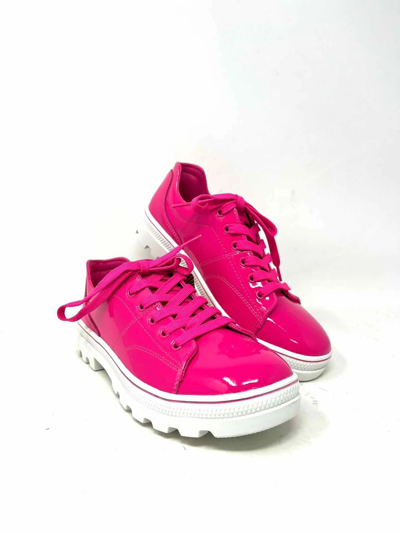 Skechers Size 6.5 Hot Pink Patent NEW Shoes Sneakers