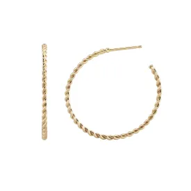 Skinny Twine Hoops