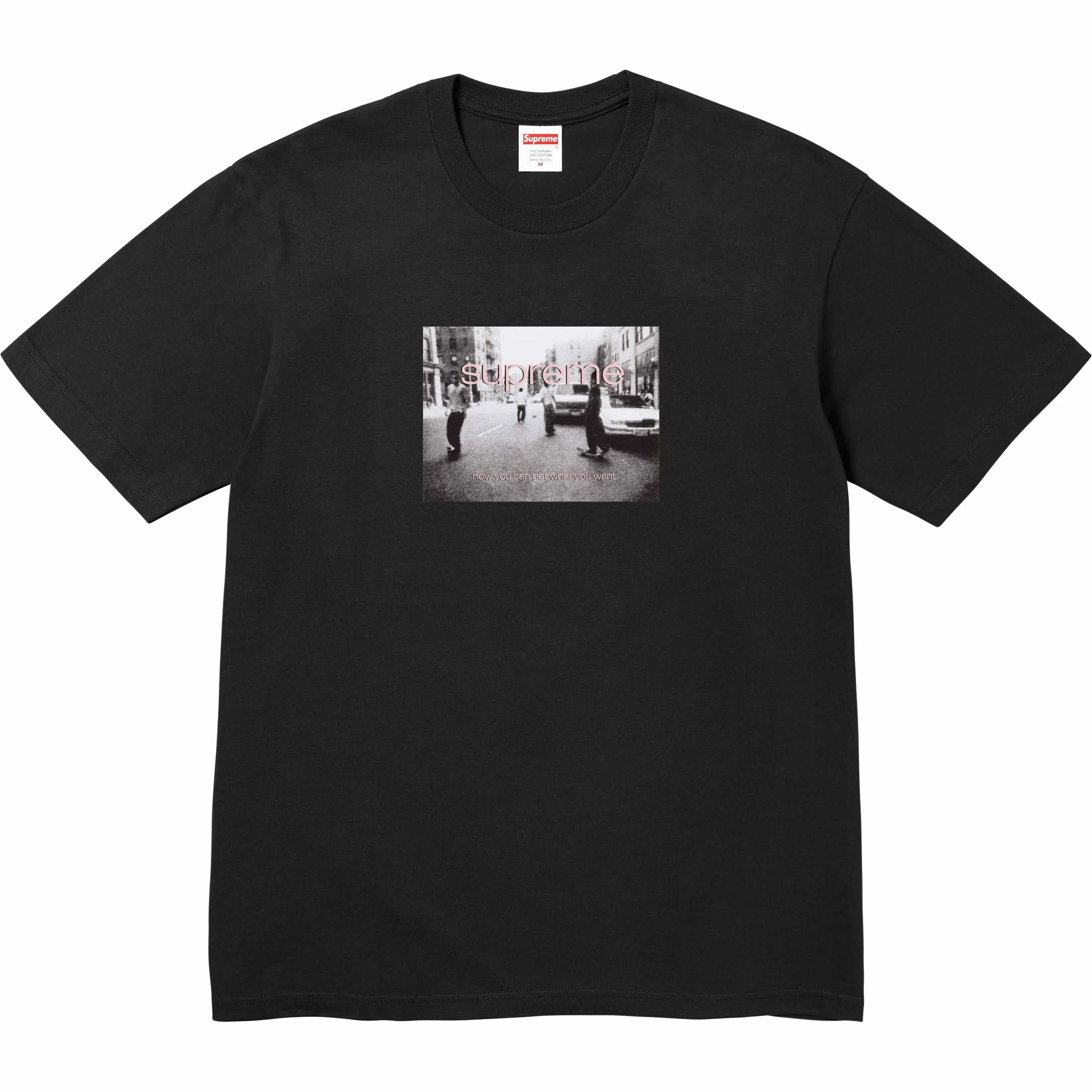 SUPREME - Crew 96 Tee "Black"