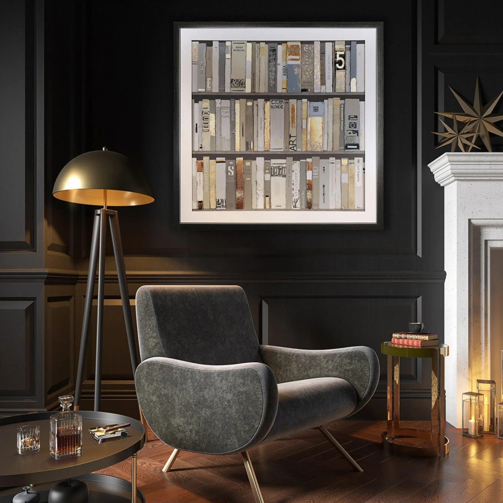 'The Library' Wall Art | Sabrina Roscino