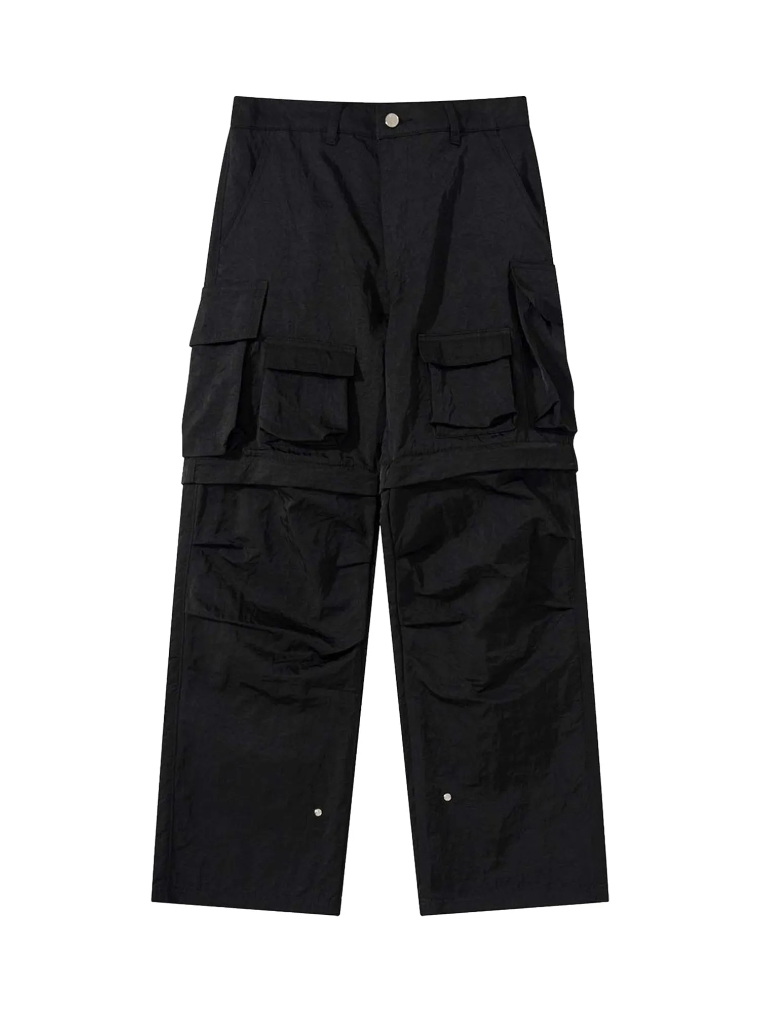 Thesupermade Detachable Multi-pocket Work Pants